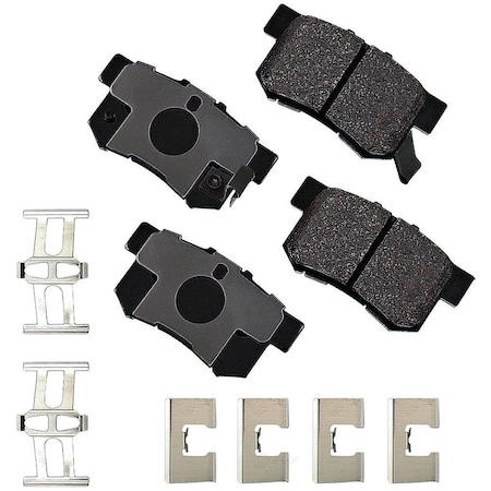 Akebono Proact Akebono ACT536A ProACT Ultra Premium Ceramic Pads ACT536A